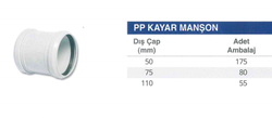 ARILI - ARILI - 75 PP KAYAR MANŞON
