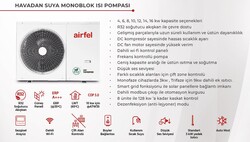 AIRFEL - AIRFEL (R32) AİRPRO ISI POMPASI 16 KW MONOFAZE (AMBHP16AAV1) (1)