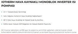 BAYMAK (R32) IOTHERM ISI POMP. 100 M/P MONOBLOCK (1 FAZ) (100023200) - Thumbnail