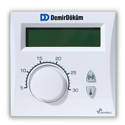 D.D. RF 6001 KABLOSUZ LCD ODA TERMOSTADI