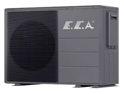  - ECA (R32) MONOBLOK SİYAH 16 KW ISI POMPASI + KONTROL PANELİ 380 - 3 FAZ