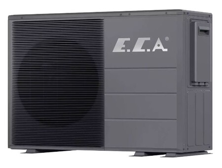 ECA (R32) MONOBLOK SİYAH 16 KW ISI POMPASI + KONTROL PANELİ - 1 FAZ