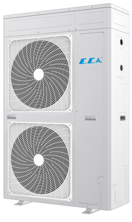 ECA (R32) MONOBLOK BEYAZ 11 KW ISI POMPASI + KONTROL PANELİ - 1 FAZ