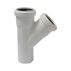KALDE - KALDE - 110X110 45 TEK ÇATAL PVC-U 3.2 ATIK SU