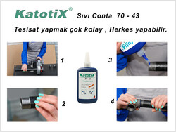  - KATOTİX 1243 SIVI CONTA 250 ML