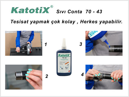 KATOTİX 1243 SIVI CONTA 250 ML