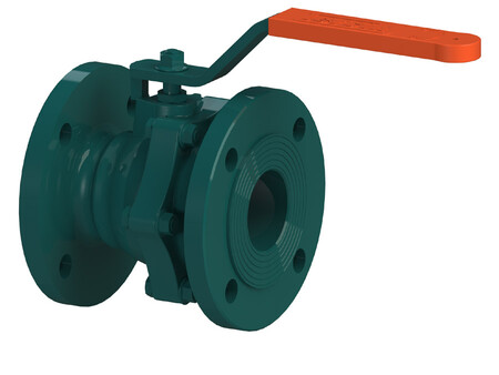 TERCİH PN 10-16 DN 100 TAM GEÇİŞLİ FLANŞLI KÜRESEL VANA